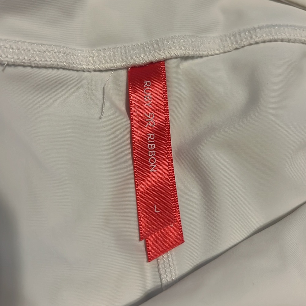 Ruby Ribbon Skort White Size Large - image 4